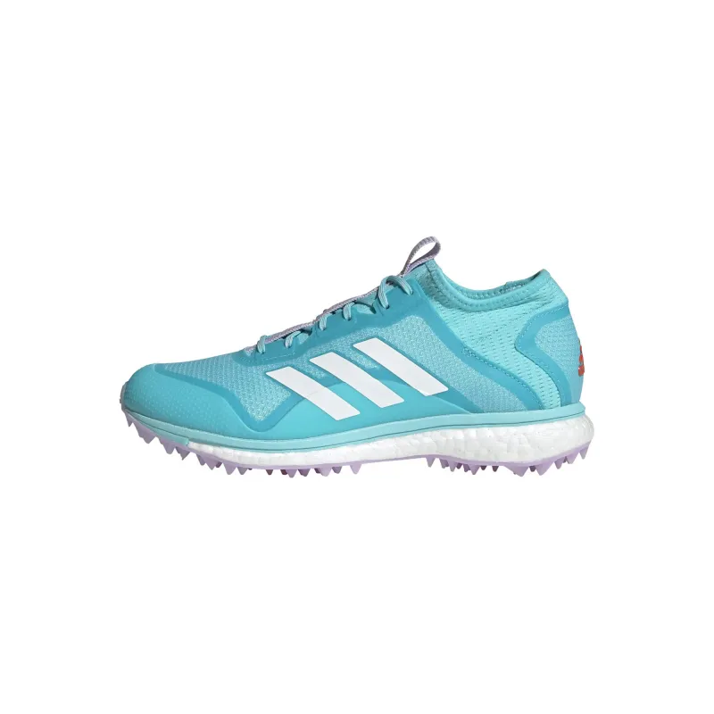 Adidas Fabela X Empower Hockey Shoes - Aqua (2023/24) 6 Adidas Fabela X Empower Hockey Shoes - Aqua (2023/24) - Image 4