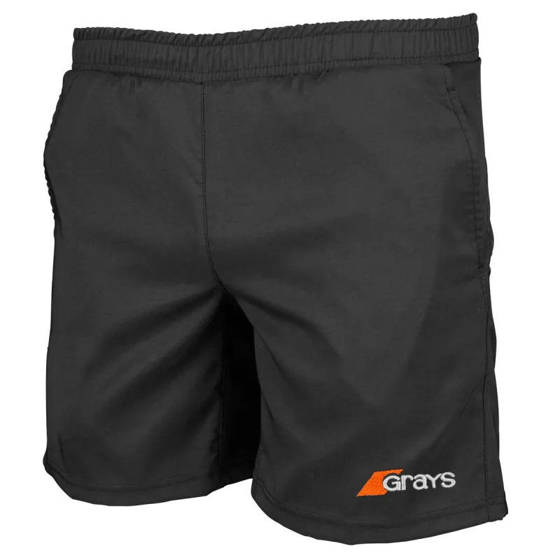 Grays Axis Junior Hockey Shorts - Black (2023/24) 3 Grays Axis Junior Hockey Shorts - Black (2023/24)