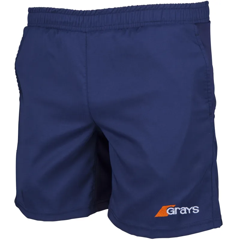Grays Axis Junior Hockey Shorts - Dark Navy (2023/24) 3 Grays Axis Junior Hockey Shorts - Dark Navy (2023/24)