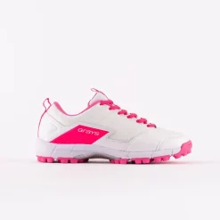 Grays Flash 3.0 Hockey Shoes - White/Pink (2022/23) -Sale Online shop grays flash 30 hockey shoes white pink 2022 23 6