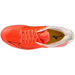 Mizuno Wave Leopardus Hockey Shoes - Neon Flame (2023/24) -Sale Online shop mizuno wave leopardus hockey shoes neon flame 2023 24 3