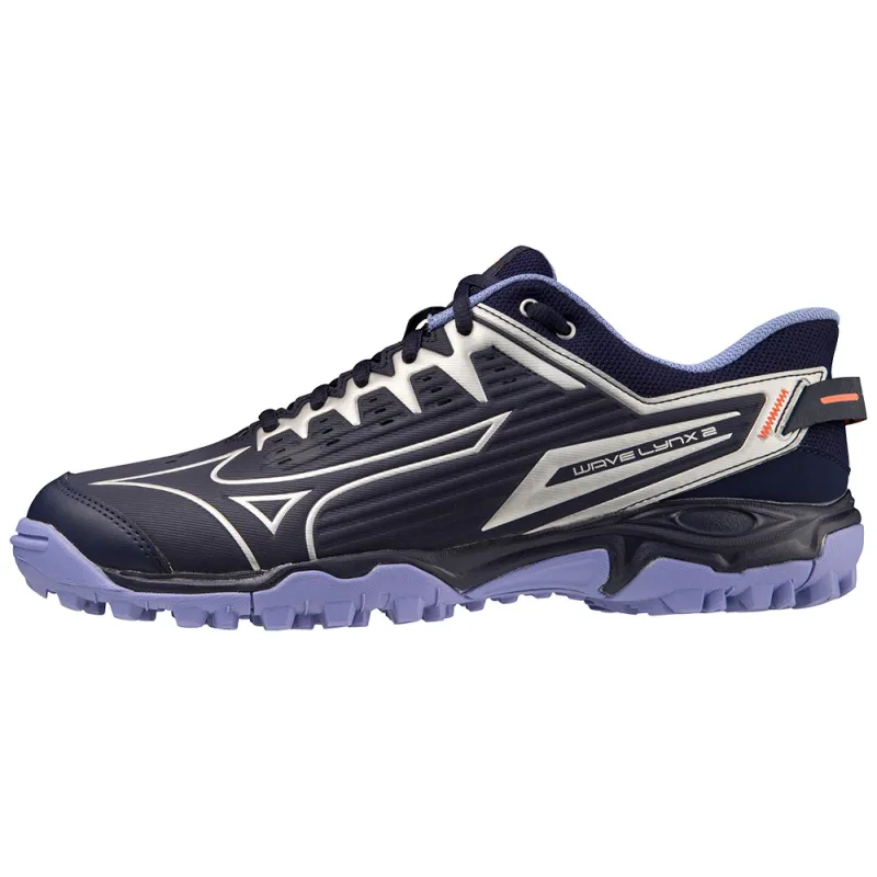 Mizuno Wave Lynx 2 Hockey Shoes - Blue (2023/24) 3 Mizuno Wave Lynx 2 Hockey Shoes - Blue (2023/24)