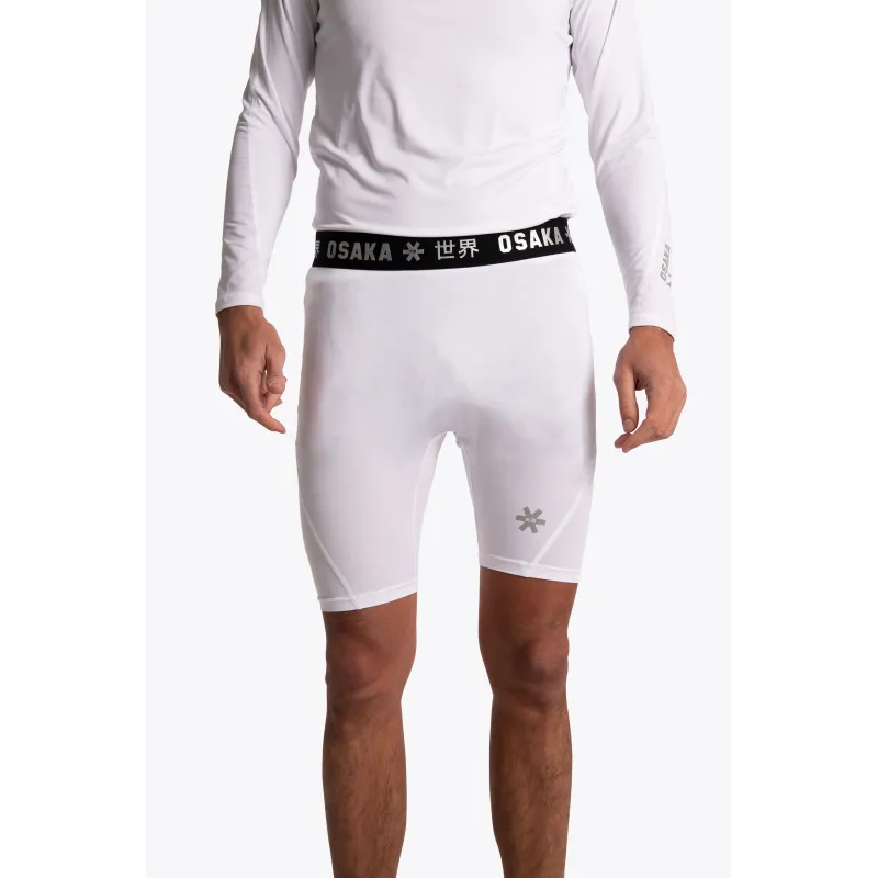 Osaka Mens Baselayer Shorts - White (2023/24) 3 Osaka Mens Baselayer Shorts - White (2023/24)