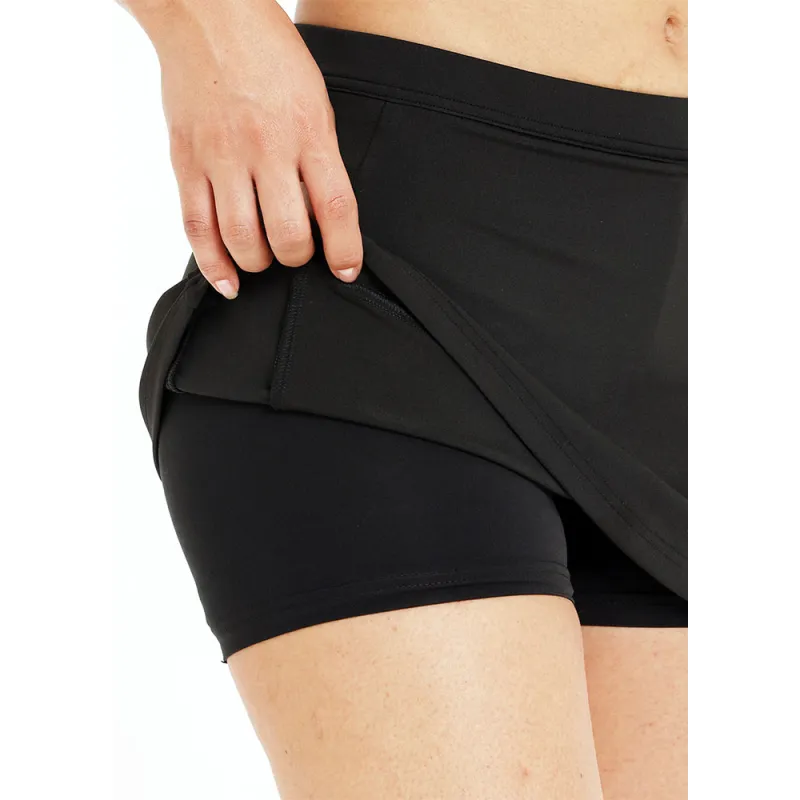 Shrey Performance Hockey Skort - Black 3 Shrey Performance Hockey Skort - Black